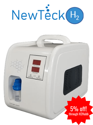 NewTeckH2 H2 inhalation system