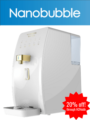 Nanobubble hydrogen water machine