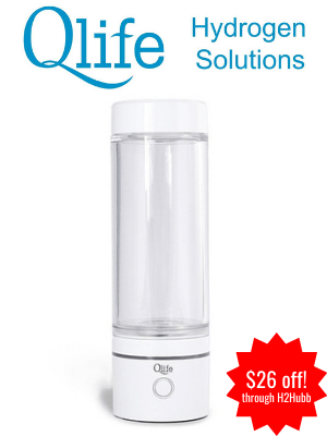 Q-Cup Max Hydrogen Water Bottle - Safe Serene Space