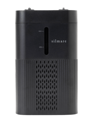 Gaura Silmare Pulse 120 hydrogen inhalation device with a black exterior and control markings.
