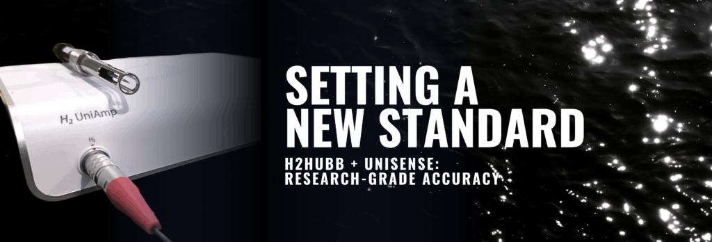 Unisense Hydrogen Microsensor equipment representing H2HUBB’s announcement of research-grade hydrogen testing up to 20 mg/L.