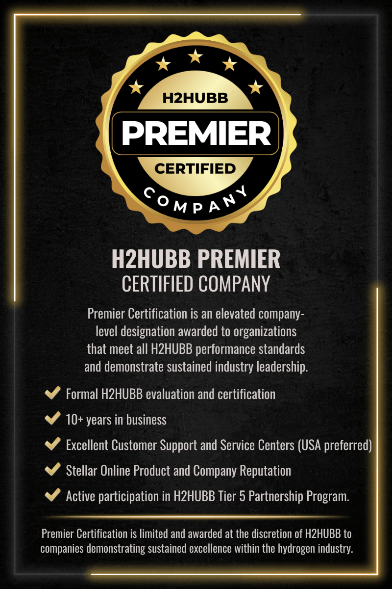 H2HUBB Premier Certified company